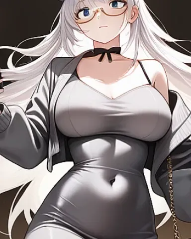 Adult anime character with white wings, a fallen angel